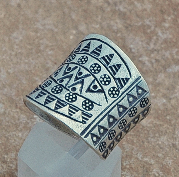 Tuareg Ring aus Silber - Dekorativer Tuaregschmuck